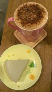 抹茶生乳酪（抹茶レアチーズケーキ）を追加注文！！